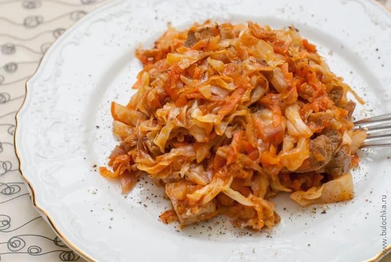 Тушаная капуста